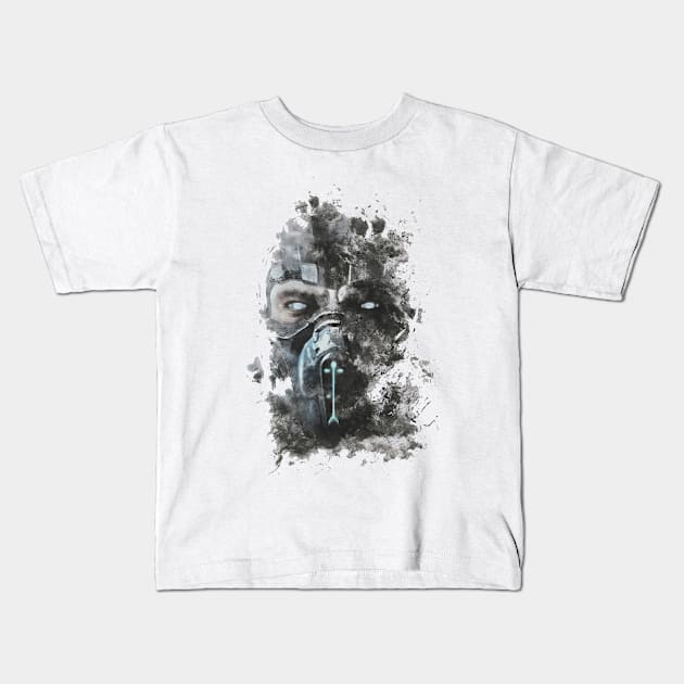 sub zero Kids T-Shirt by dubcarnage